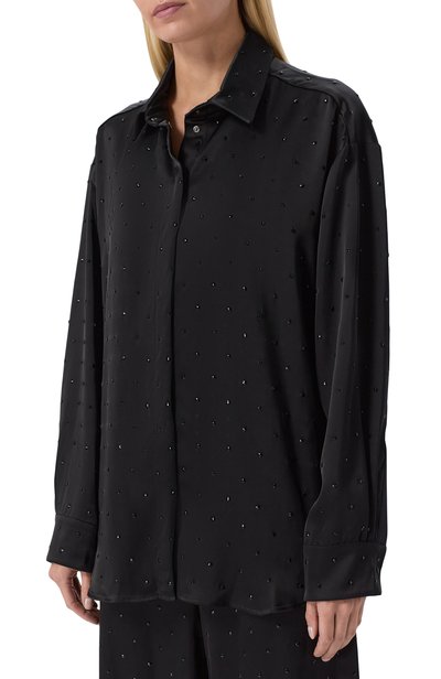 Атласная рубашка DAVID KOMA, арт. PF26DK63T, фото 3