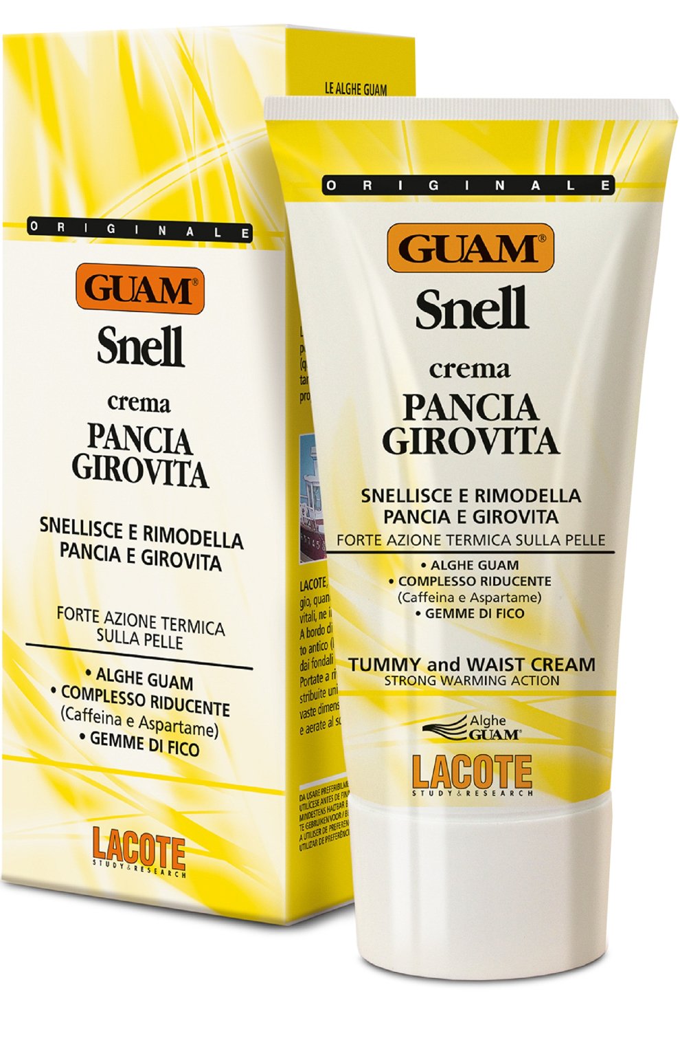 Крем для живота и талии массажный snell (150ml) GUAM, арт. 8025021120645, фото 1