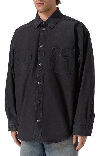 Хлопковая рубашка BALENCIAGA, арт. 831349/TSP01, фото 3