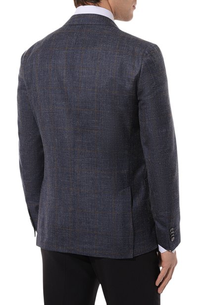 Пиджак из шерсти и шелка CORNELIANI, арт. 91X002-3116206, фото 4
