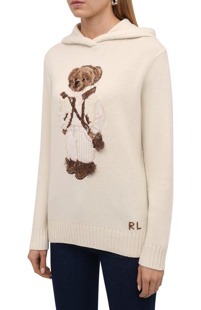 Худи из шерсти и кашемира POLO RALPH LAUREN, арт. 211847045, фото 3