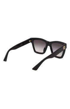 Женские солнцезащитные очки GUCCI черного цвета, арт. GG1714S 001 | Фото 4 (Тип очков: С/з; Материал: Пластик; Нос: Не проставлено; Региональные ограничения белый список (Axapta Mercury): Не проставлено; Очки форма: Квадратные; Оптика Гендер: оптика-женское)
