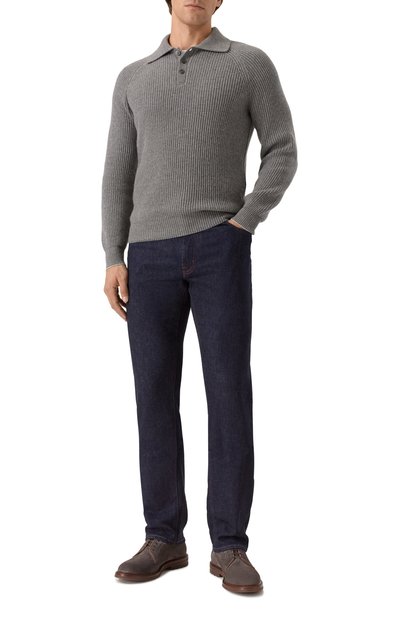 Замшевые дерби BRUNELLO CUCINELLI, арт. MZUPEAX810, фото 2