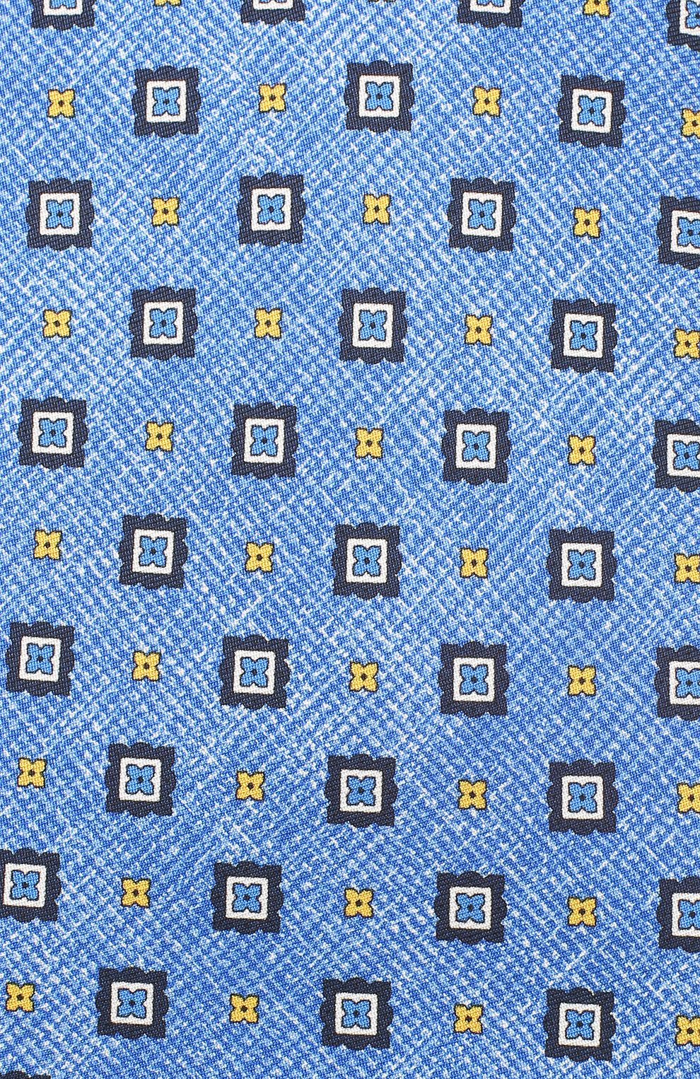 Шелковый галстук KITON синего цвета по цене 27100 руб., арт. UCRVKLC03G27, фото 3 Шелковый галстук KITON, арт. UCRVKLC03G27, фото 3