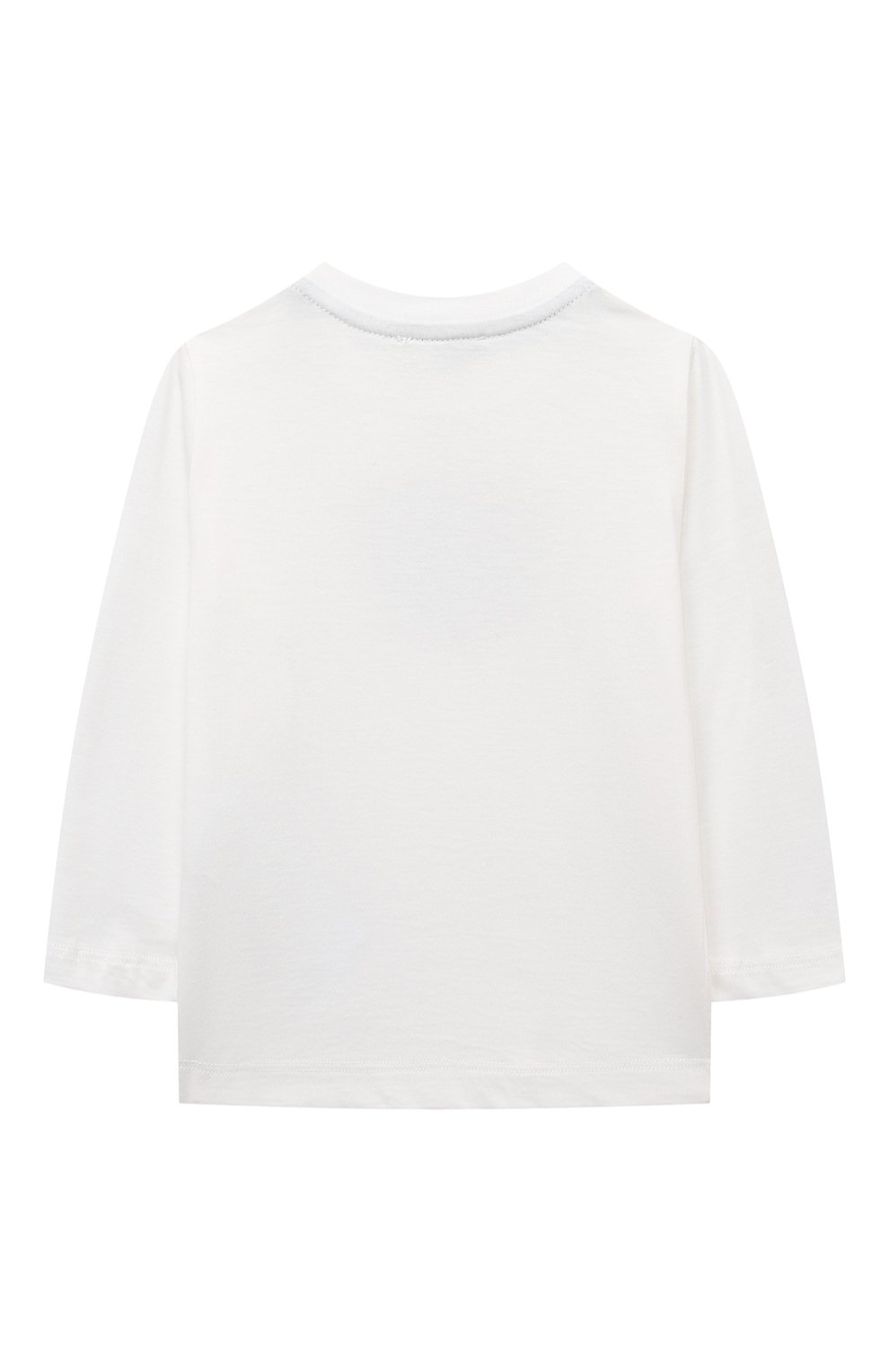 Хлопковый лонгслив MONNALISA, арт. 28B604, фото 2