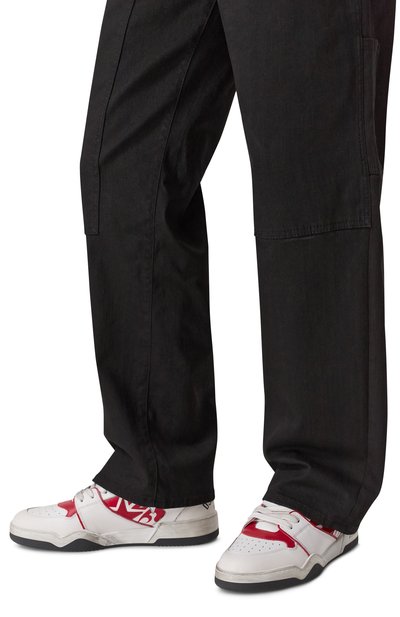 Кожаные кеды spiker DSQUARED2, арт. SNM0428, фото 3