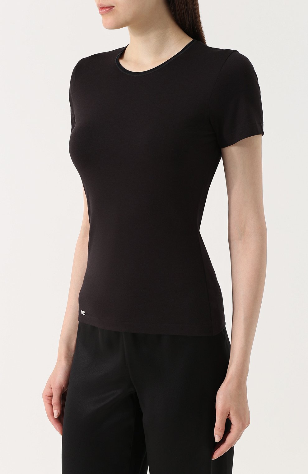 Приталенная футболка с круглым вырезом LA PERLA, арт. 0020323, фото 3