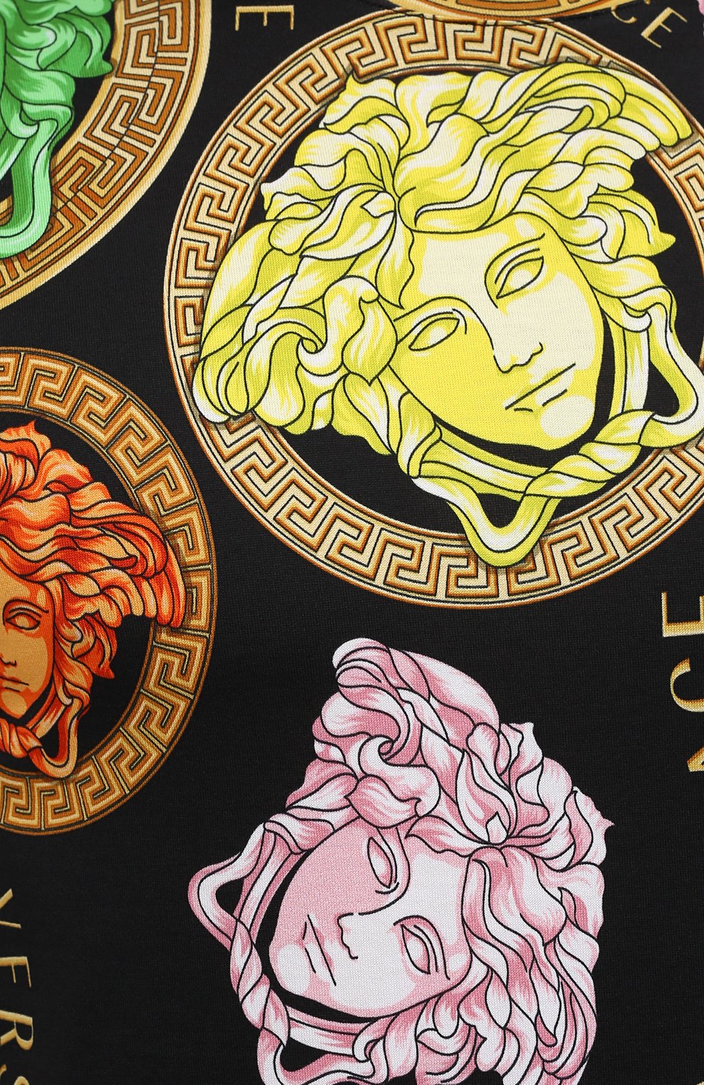 Хлопковая футболка VERSACE, арт. A77276/1F01063, фото 5