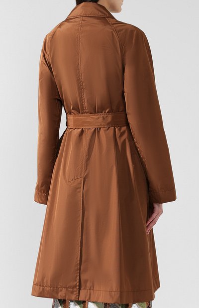Однотонное пальто с поясом BOTTEGA VENETA, арт. 518408/VE0E0, фото 4