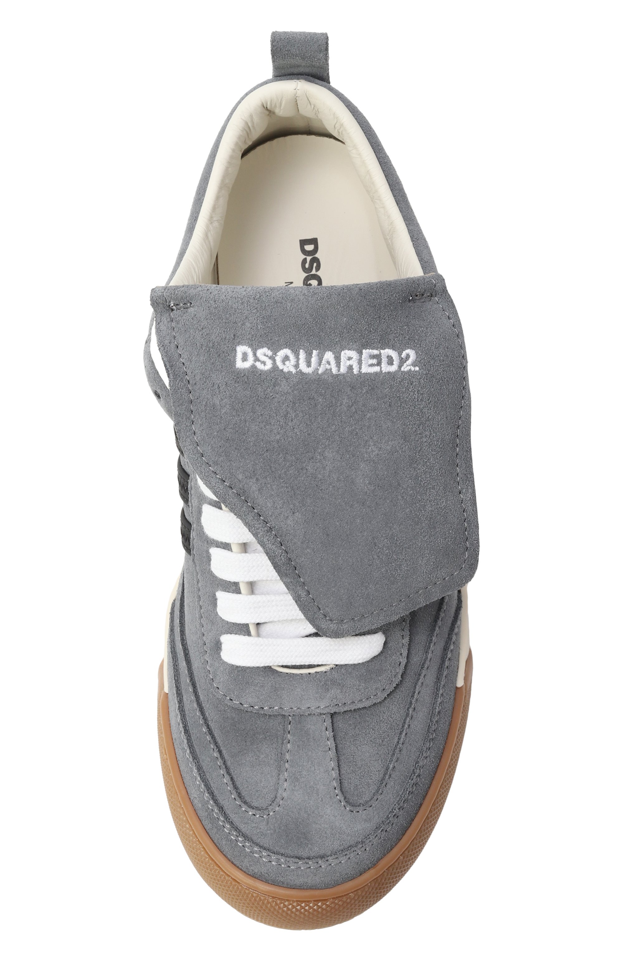 Замшевые кеды DSQUARED2, арт. 81477/36-40, фото 4