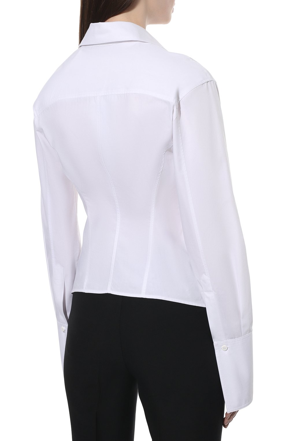 Хлопковая рубашка THE ATTICO, арт. 221WCT79/C017, фото 4