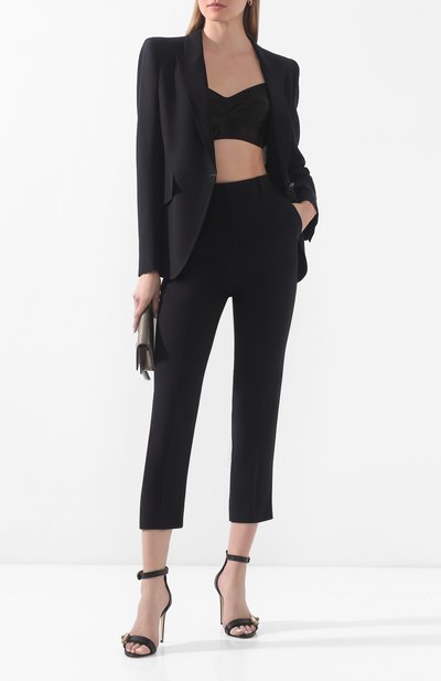 Брюки со стрелками ALEXANDER MCQUEEN, арт. 536681/QLE40, фото 2