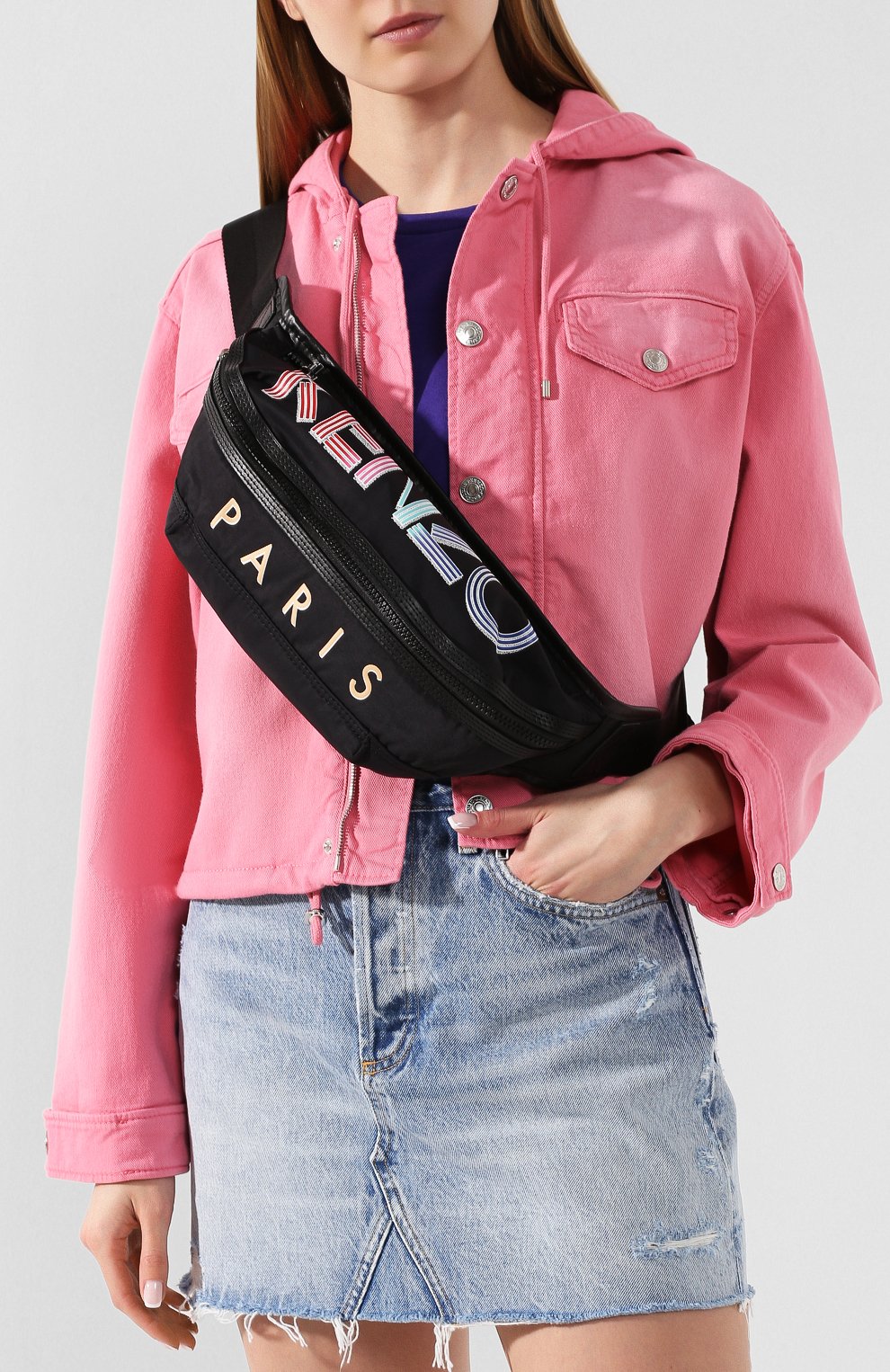 Поясная сумка logo  KENZO, арт. FA55SF212F26, фото 2