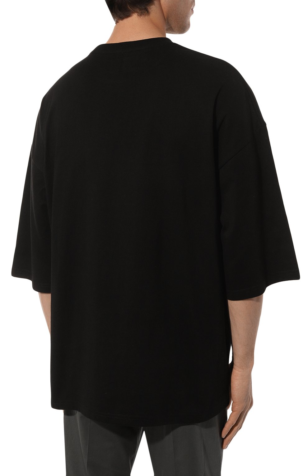 Хлопковая футболка TEE LIBRARY, арт. TCL0-006-BK, фото 4