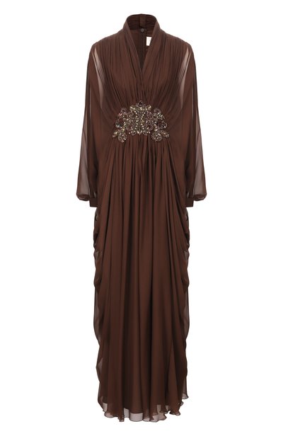Женское платье с отделкой стразами ZUHAIR MURAD, арт. PDR26048/CHSI028