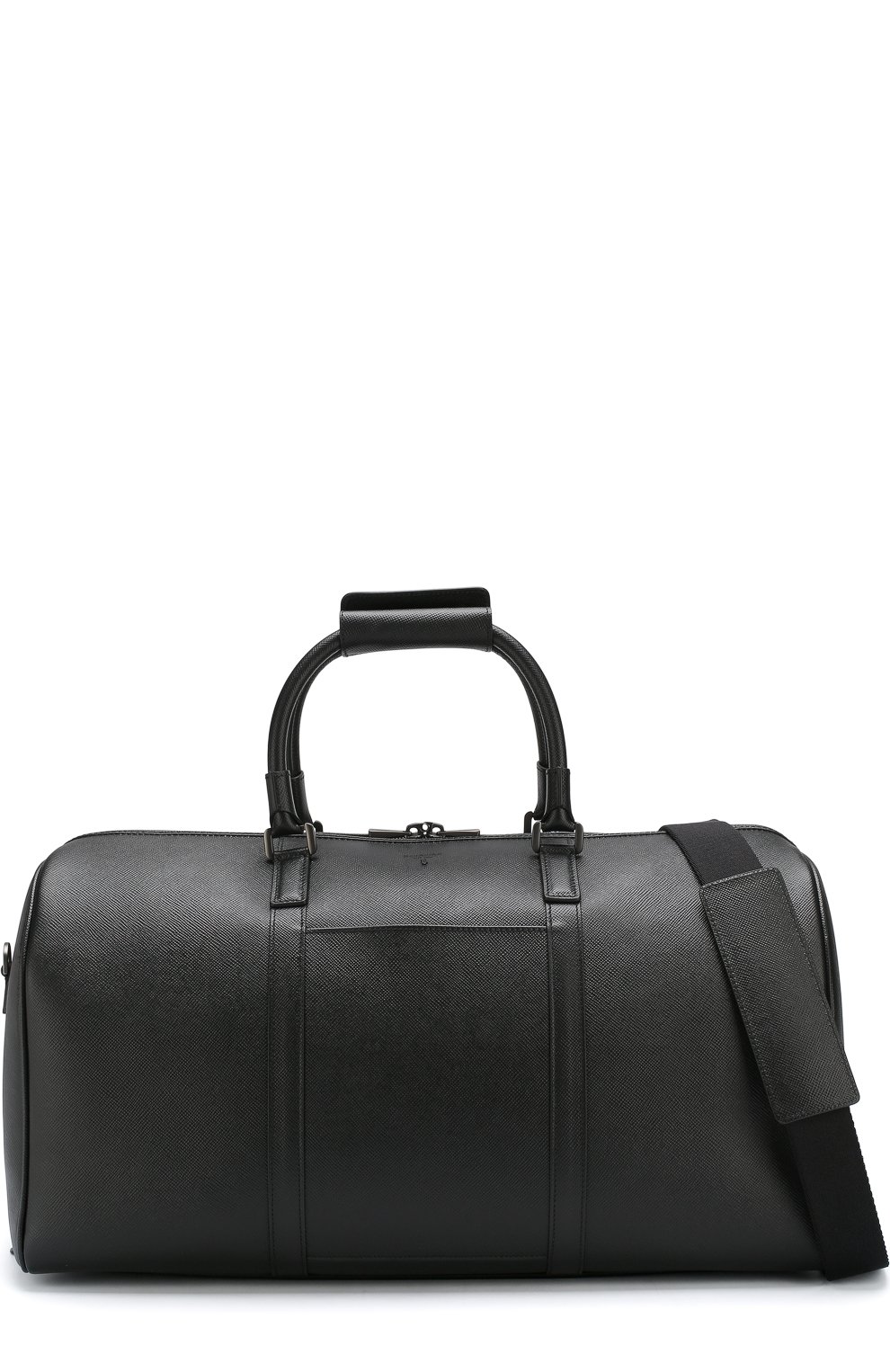 Кожаная дорожная сумка SERAPIAN черного цвета по цене 172500 руб., арт. SEV0EULL2806M50F, фото 6 Кожаная дорожная сумка SERAPIAN, арт. SEV0EULL2806M50F, фото 6