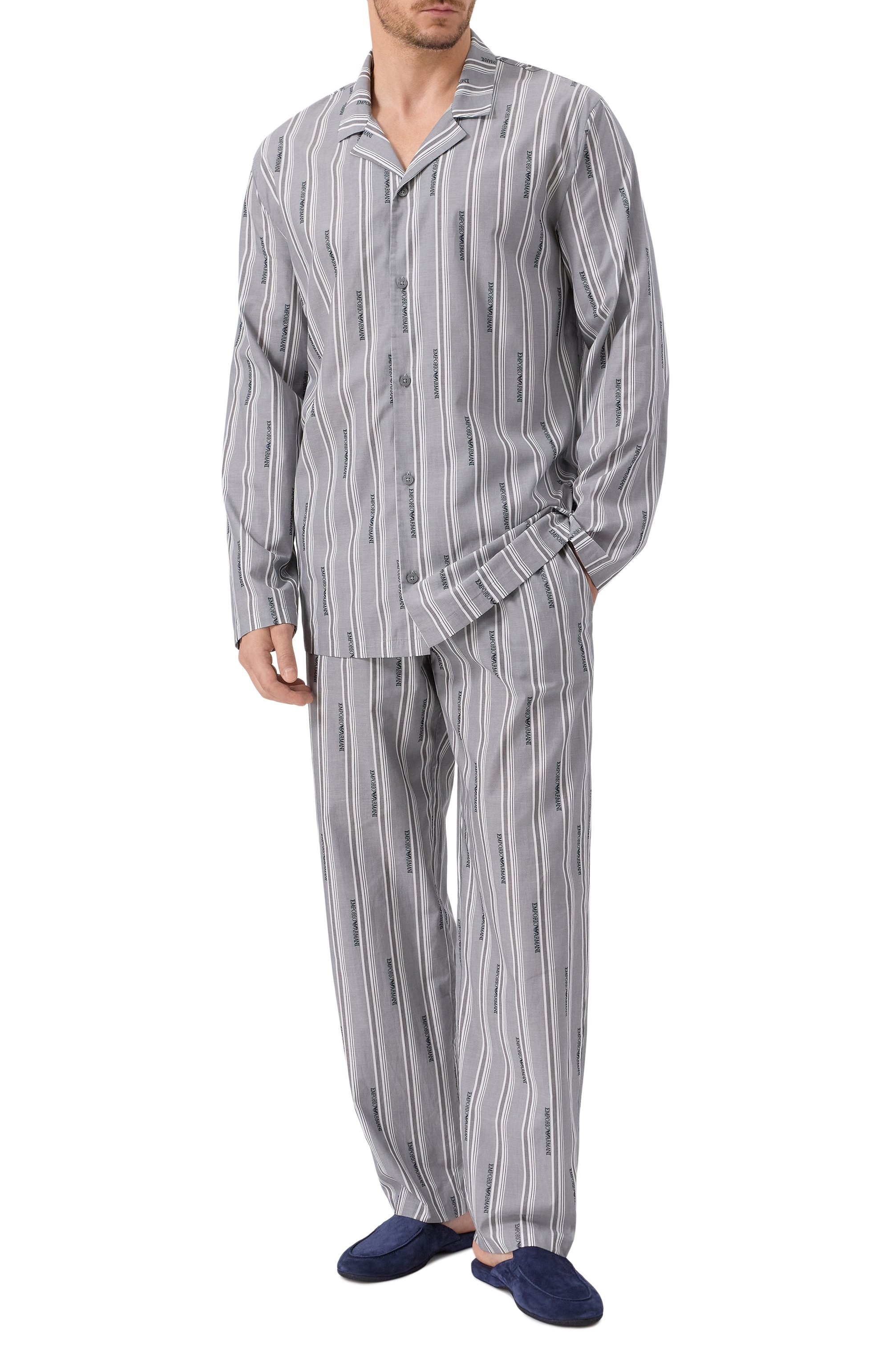 Хлопковая пижама EMPORIO ARMANI, арт. EM000615/AF18543, фото 2