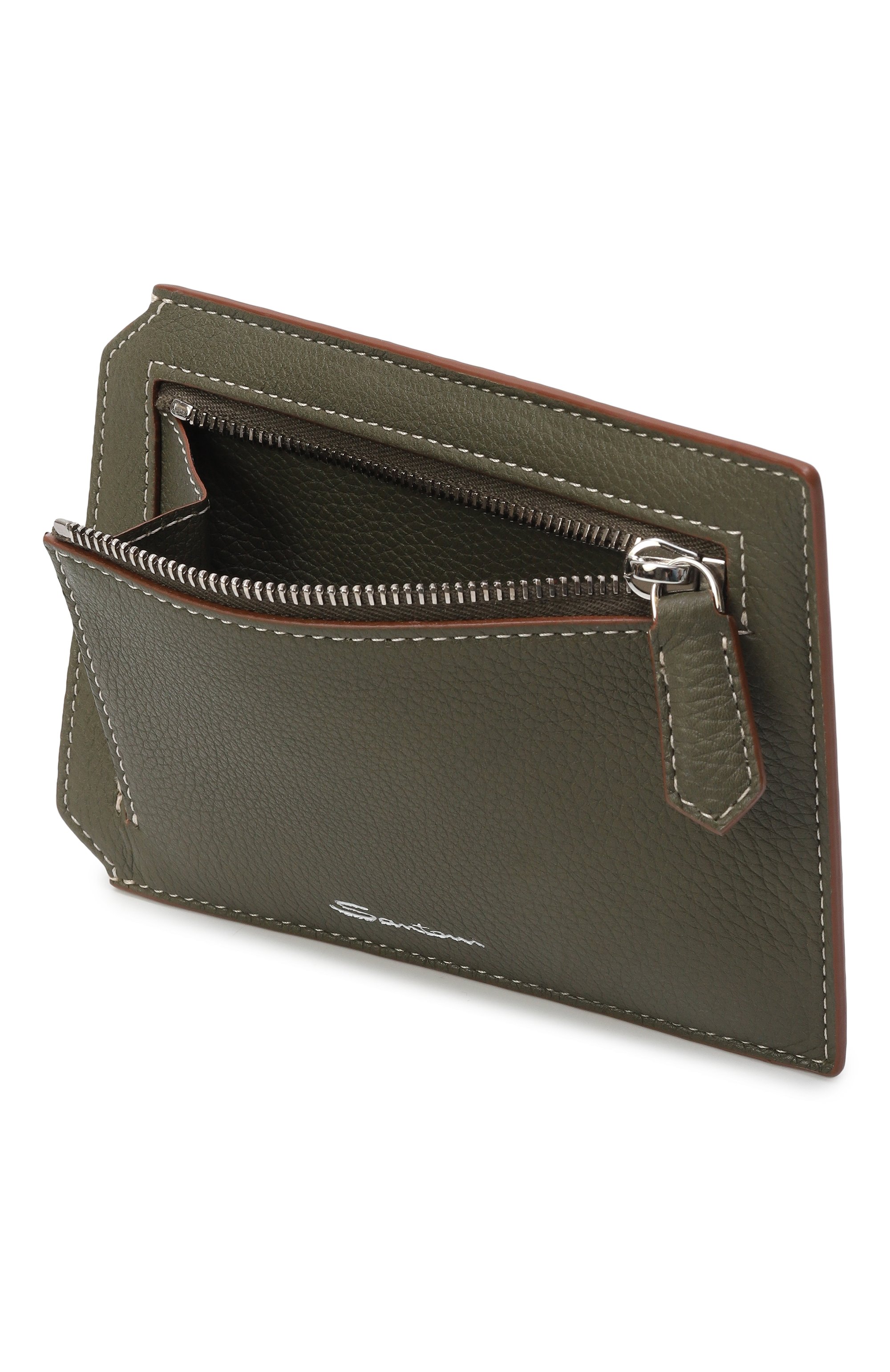 Кожаный футляр для кредитных карт SANTONI, арт. DFPGA2694F0-ASIW, фото 3