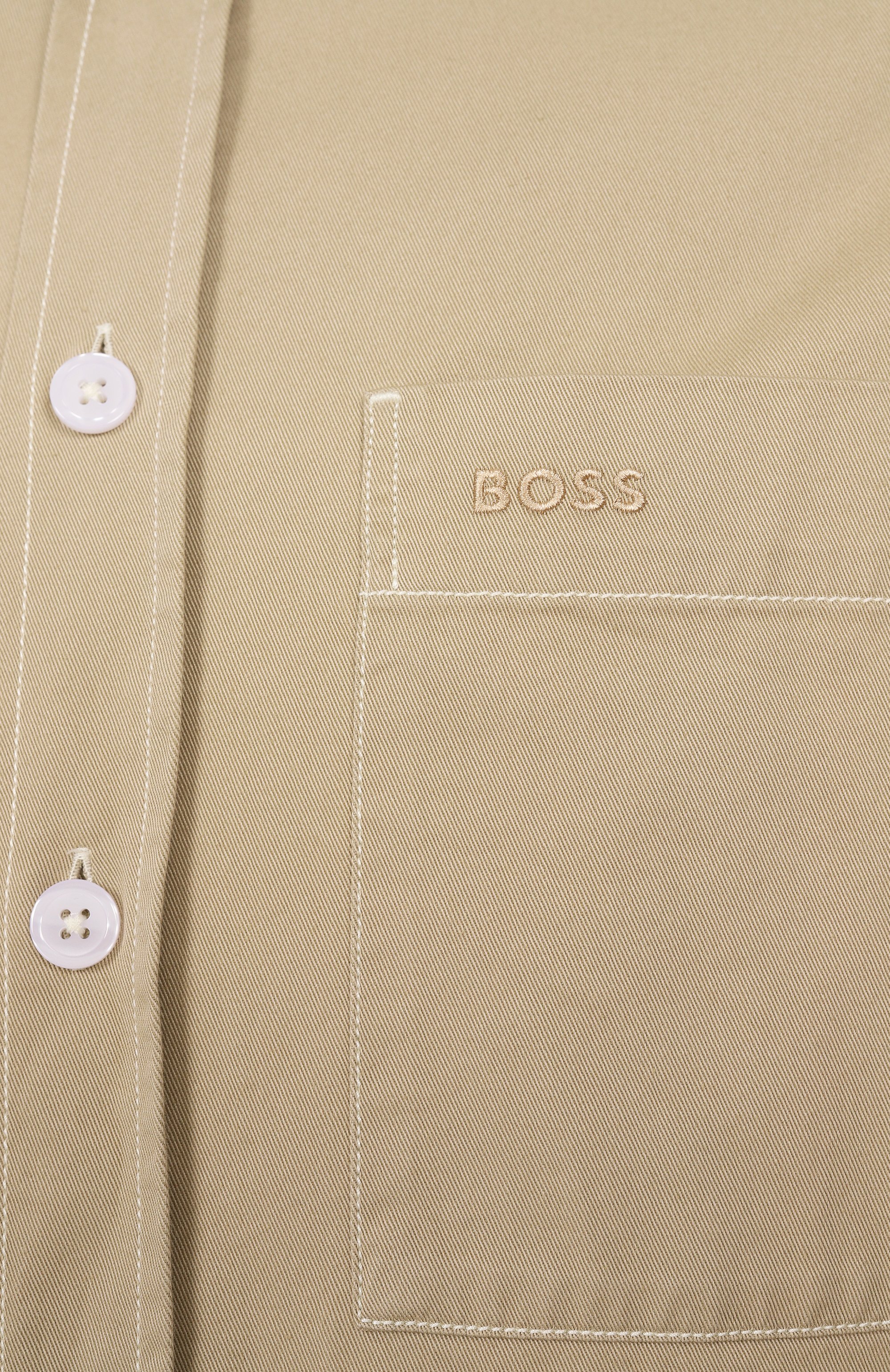 Хлопковая рубашка BOSS, арт. 50534540, фото 6