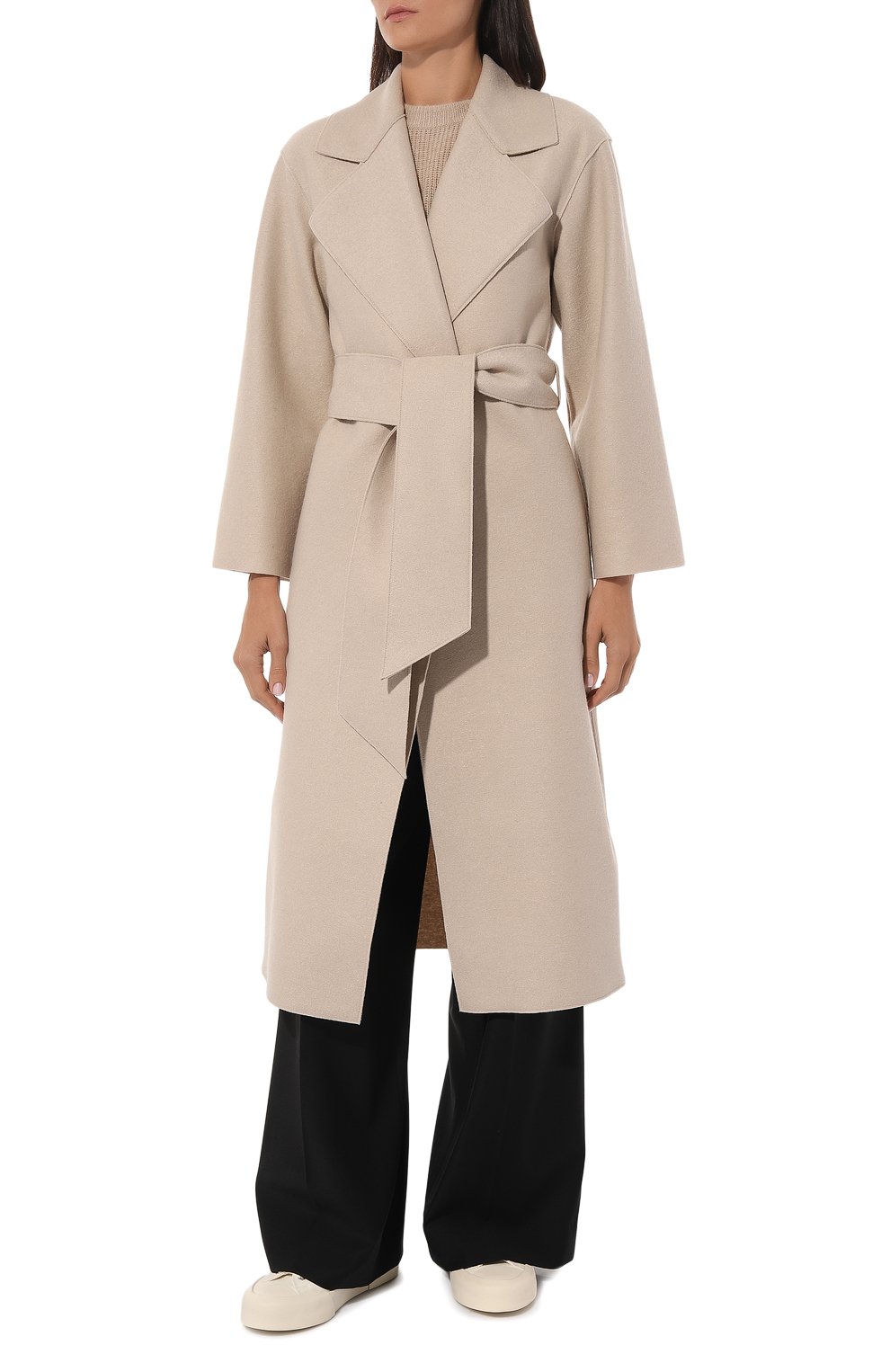 Шерстяное пальто HARRIS WHARF LONDON, арт. A1425MLK, фото 3