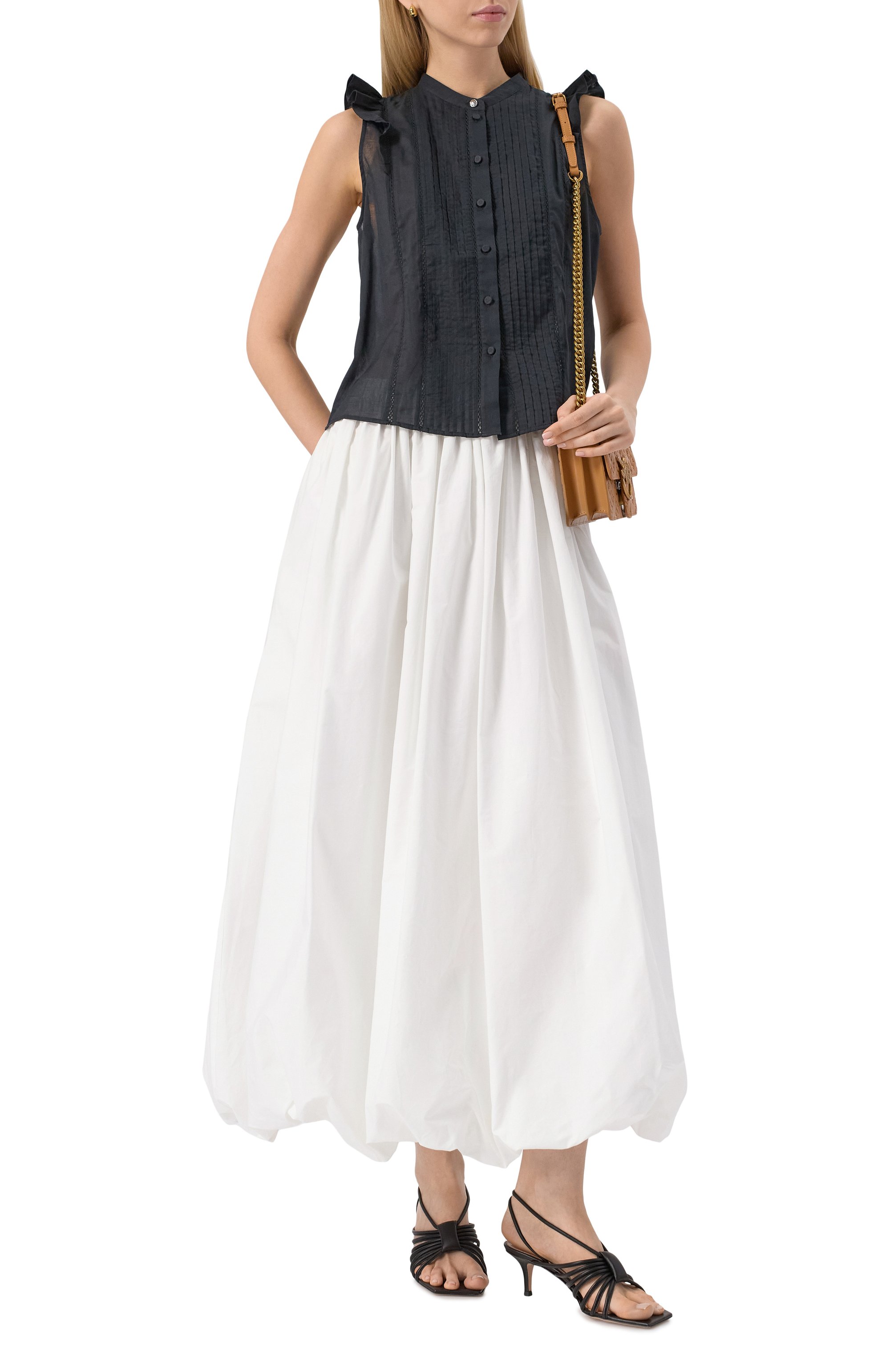 Хлопковая юбка PINKO, арт. 105214/A2LD, фото 2