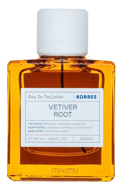 Мужской туалетная вода vetiver root (50ml) KORRES, арт. 4603702121002