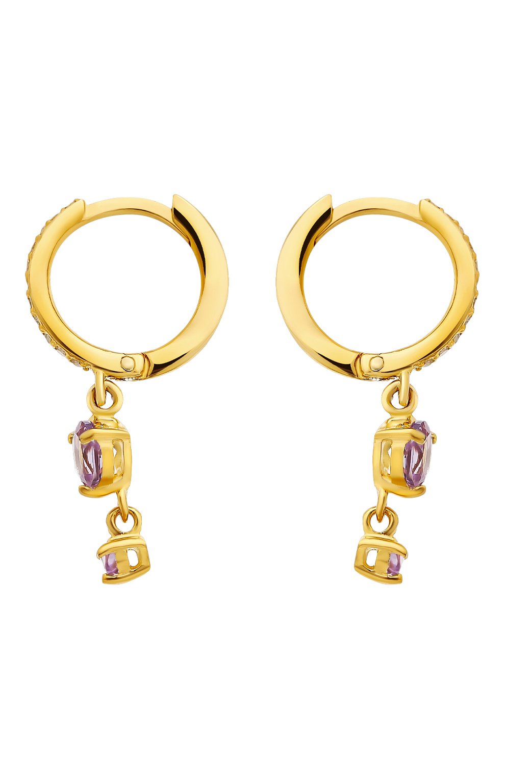 Серьги с аметистом MOONKA, арт. ec-err-amt, фото 3