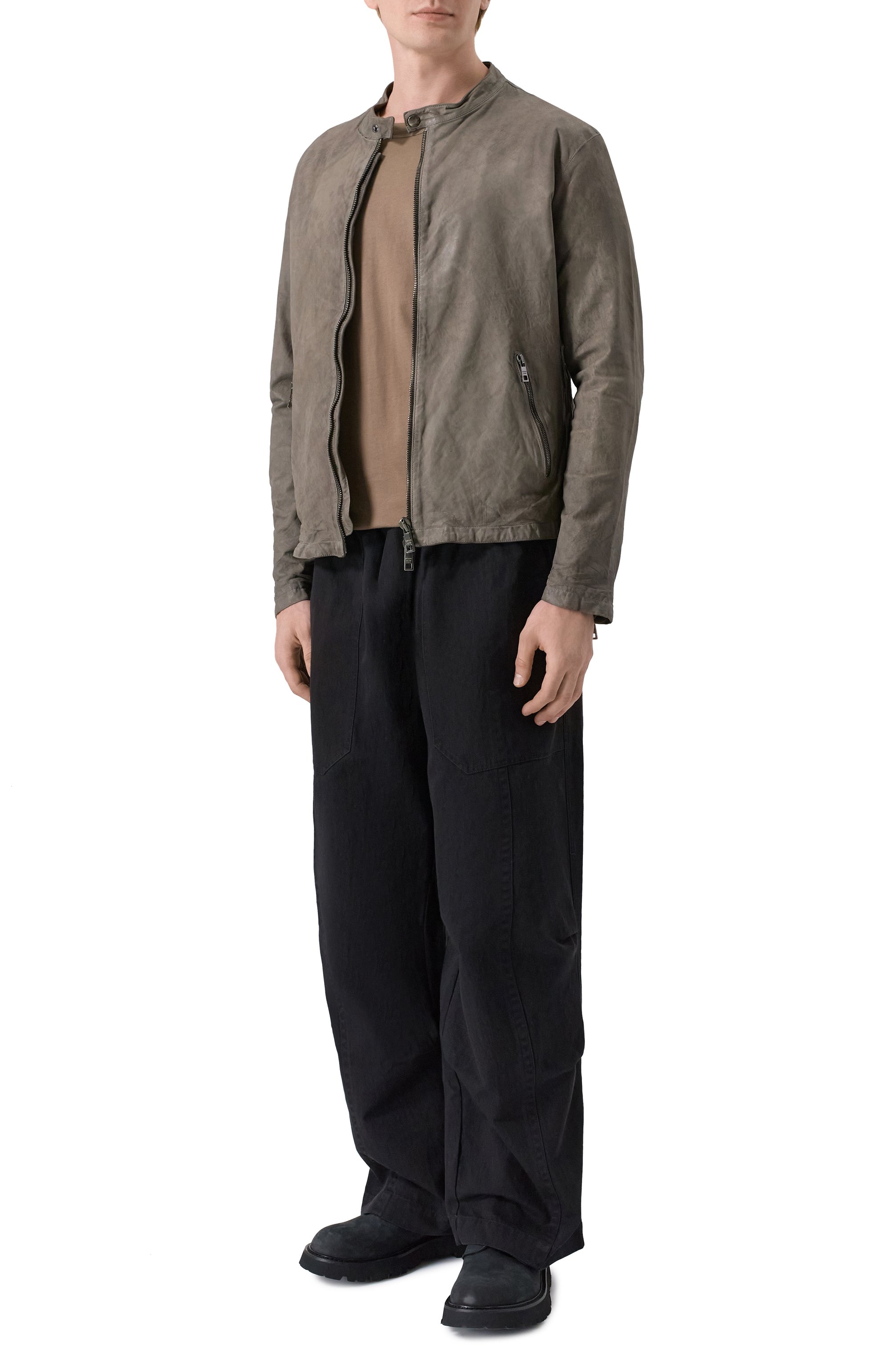 Кожаная куртка GIORGIO BRATO, арт. GU26S8299NAPSTM, фото 2