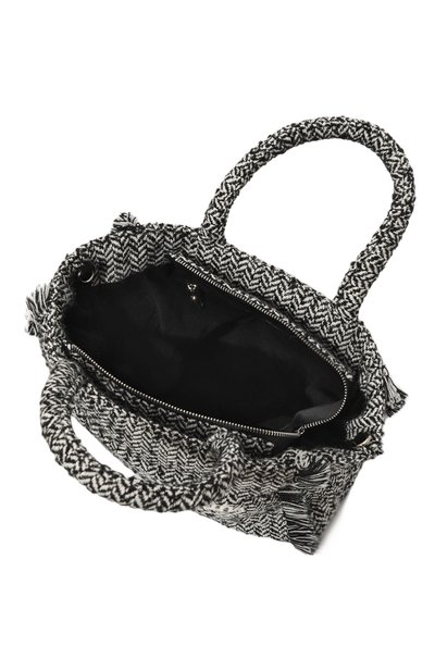 Сумка MC2 SAINT BARTH черно-белого цвета по цене 18650 руб., арт. STBA C0LETTE CLASSIC/01464G, фото 3 Сумка MC2 SAINT BARTH, арт. STBA C0LETTE CLASSIC/01464G, фото 3