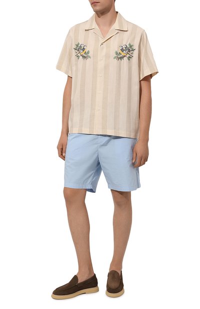 Замшевые лоферы SEBOY`S, арт. 2303/S/REVERSE/B0AT, фото 2