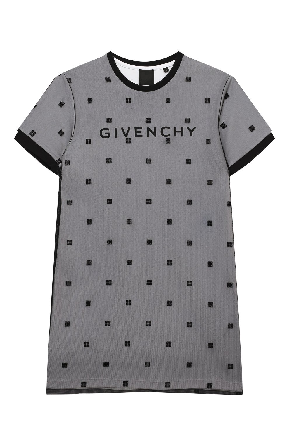 Платье GIVENCHY черно-белого цвета по цене 28300 руб., арт. H30048/6A-12A, фото 1 Платье GIVENCHY, арт. H30048/6A-12A, фото 1