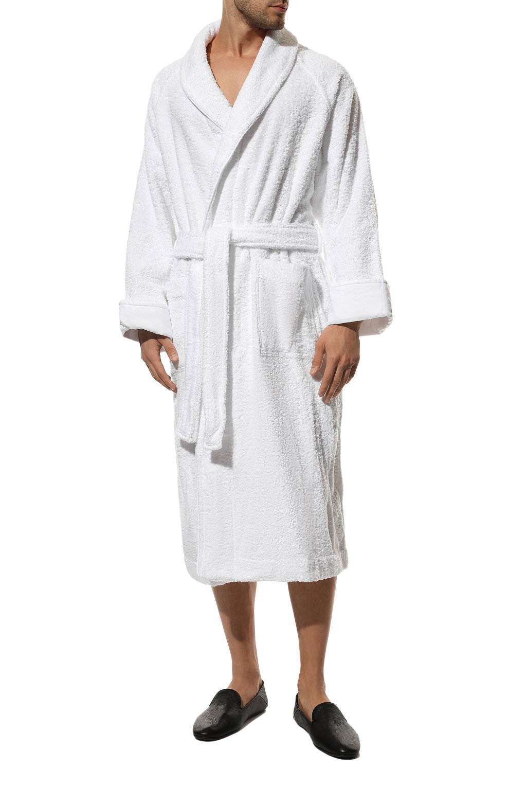 Халат unito FRETTE белого цвета по цене 36900 руб., арт. FR4645 D2060 G03X, фото 2 Халат unito FRETTE, арт. FR4645 D2060 G03X, фото 2