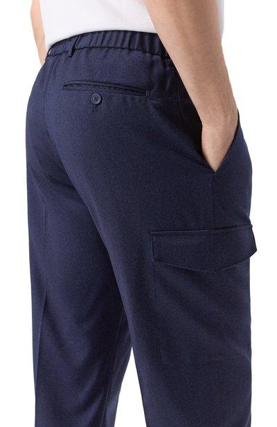 Шерстяные брюки-карго STEFANO RICCI, арт. M1T4300040/W0029T, фото 5