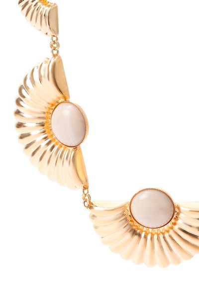 Колье ANTON HEUNIS золотого цвета по цене 38800 руб., арт. ETK1.42, фото 3 Колье ANTON HEUNIS, арт. ETK1.42, фото 3