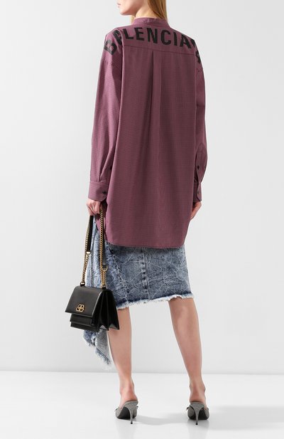 Хлопковая рубашка BALENCIAGA, арт. 520497/TGM30, фото 2