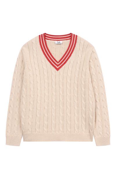 Хлопковый пуловер IL GUFO, арт. P25MA480EM109/10A-14A