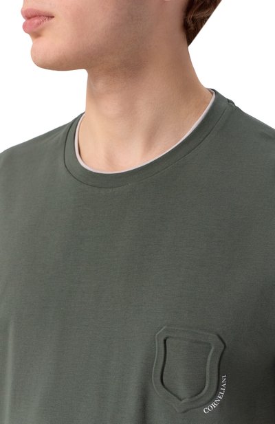 Хлопковая футболка CORNELIANI, арт. 27G589/2725041, фото 5