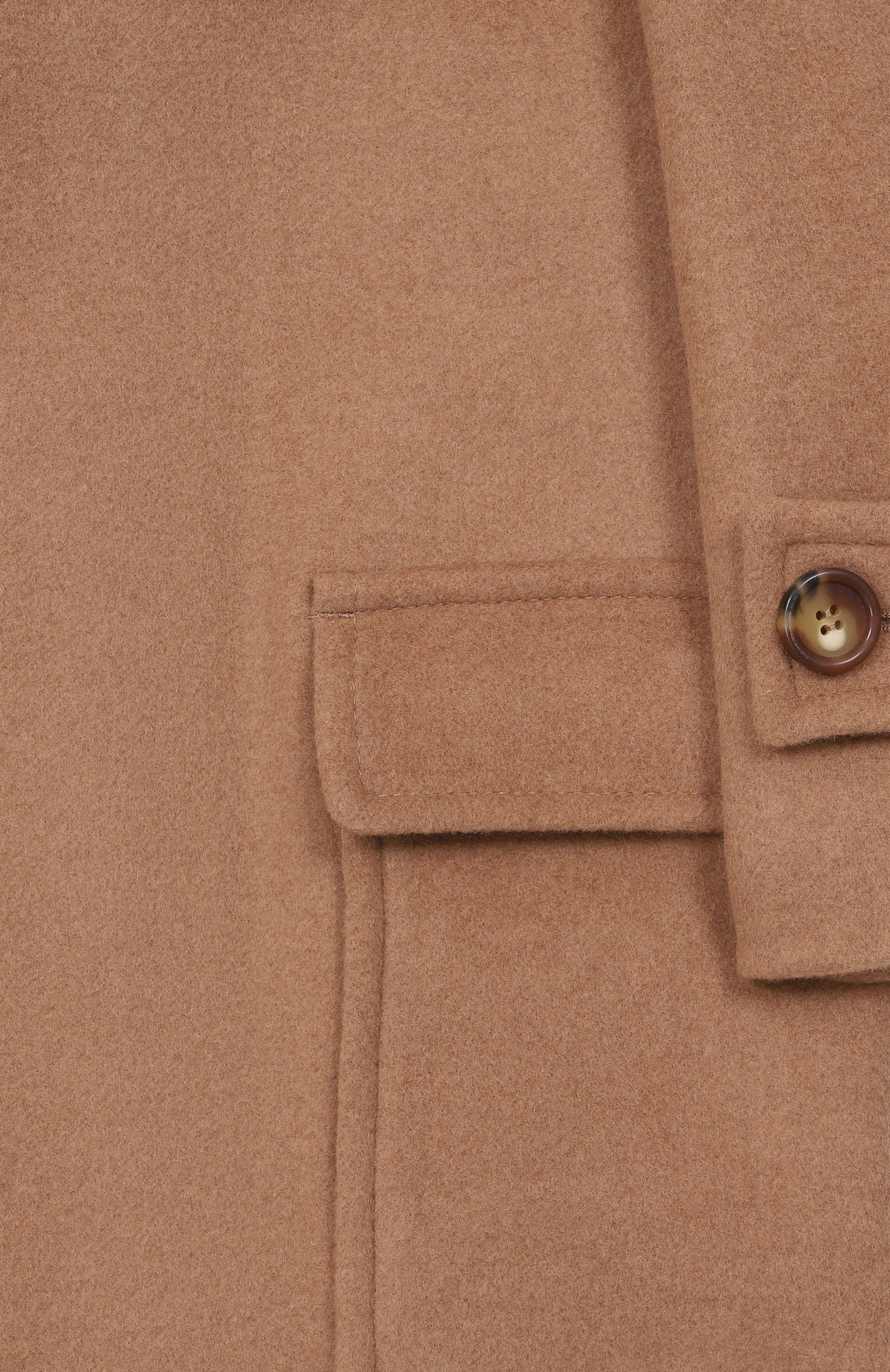 Шерстяной дафлкот BURBERRY, арт. 8117795, фото 3