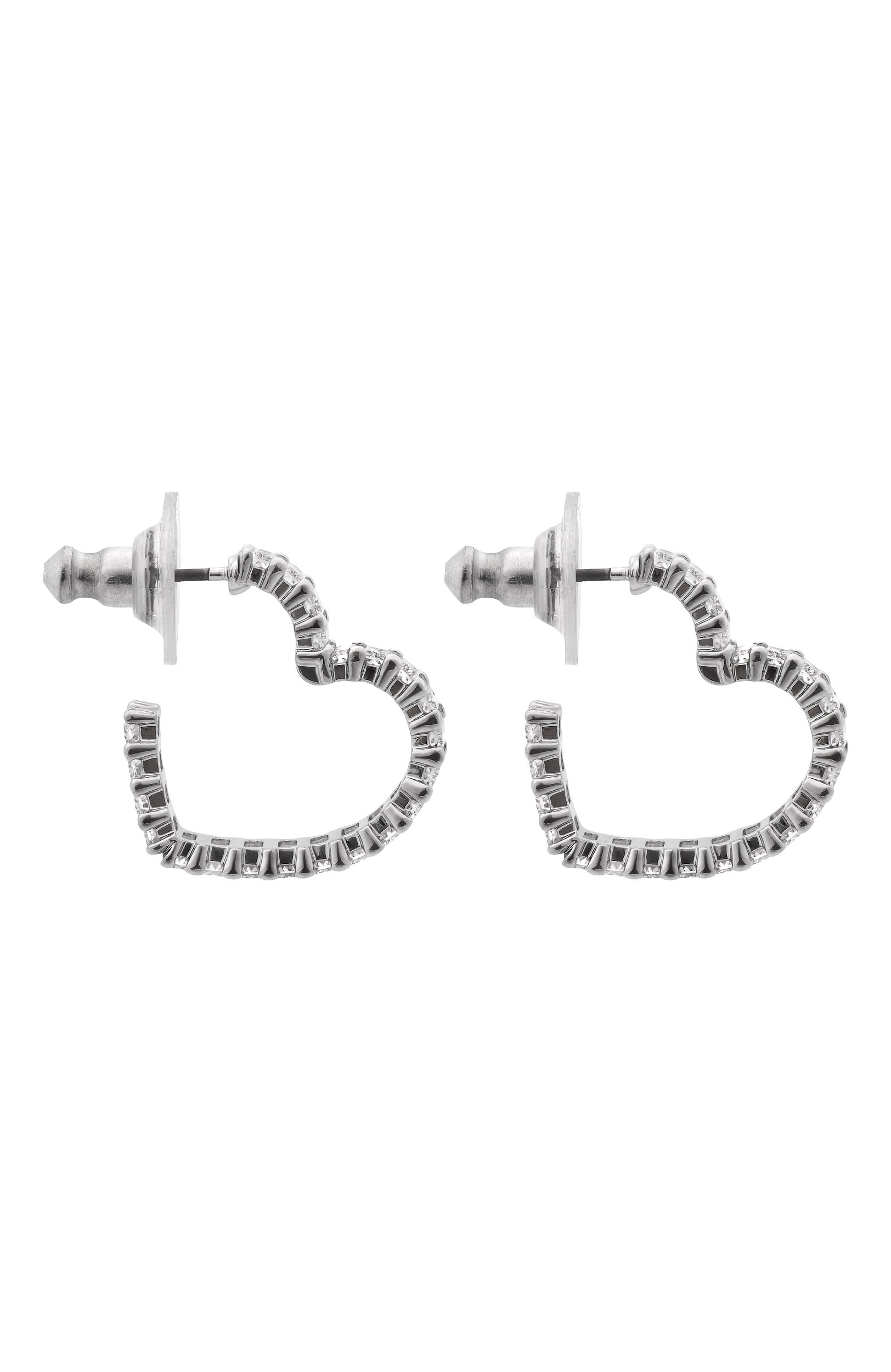 Серьги matrix SWAROVSKI серебряного цвета по цене 22950 руб., арт. 5653170, фото 4 Серьги matrix SWAROVSKI, арт. 5653170, фото 4