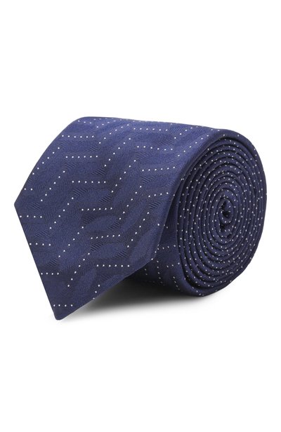 Мужской шелковый галстук GIORGIO ARMANI, арт. GM000800/TE22440