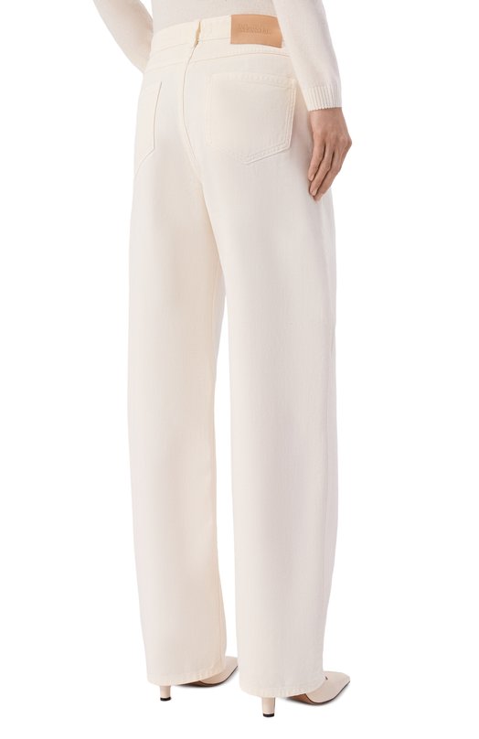 Джинсы Max Mara Studio MIRNA Кремовый  MIRNA Фото 4