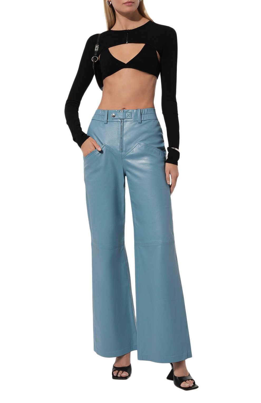 Кожаные брюки JACOB LEE, арт. WLP083SS24JB, фото 2