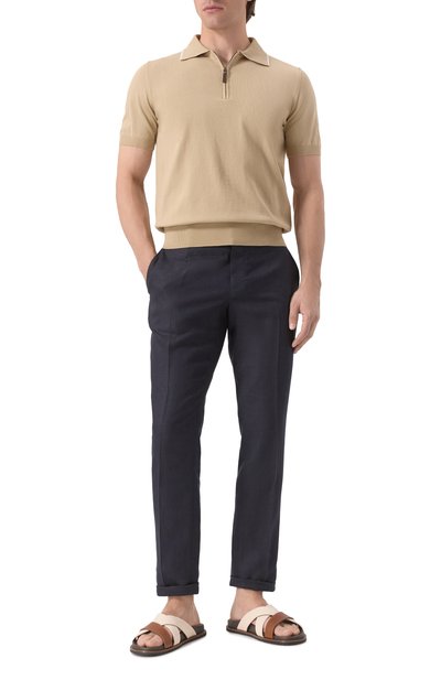 Хлопковое поло CANALI, арт. C1052/MK02261, фото 2