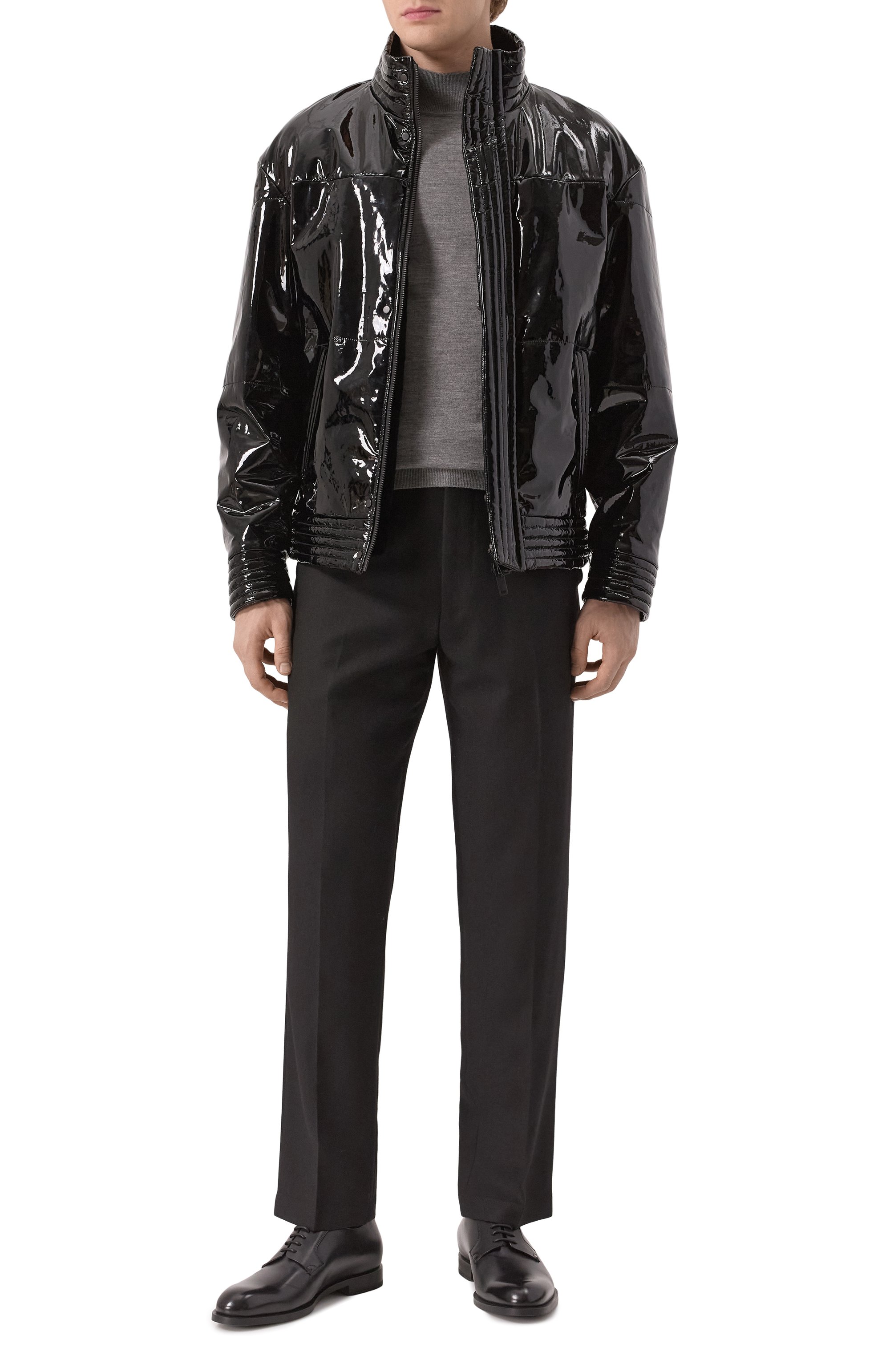 Водолазка из кашемира и шелка MVST серого цвета по цене 105000 руб., арт. BM18-306PLG0, фото 2 Водолазка из кашемира и шелка MVST, арт. BM18-306PLG0, фото 2