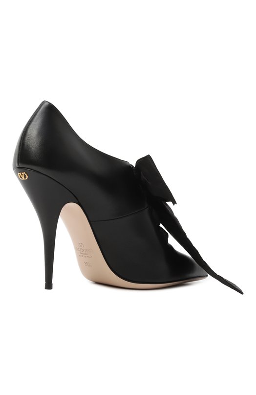 Комбинированные ботильоны Rockocò 105 Valentino 7W0S0MZ6/CMZ Чёрный  7W0S0MZ6/CMZ Фото 5