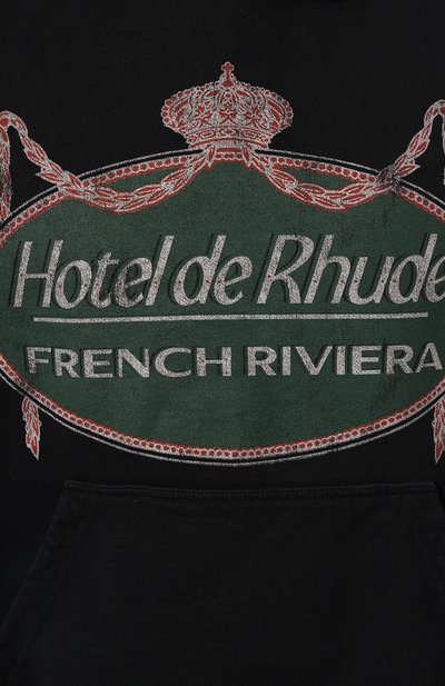 Хлопковое худи RHUDE, арт. RHPS24H004012610, фото 5