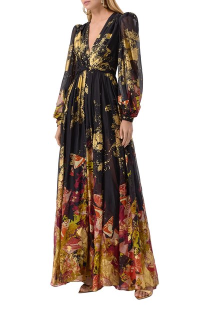 Шелковое платье ZUHAIR MURAD, арт. RDR25060/CHSI032, фото 3