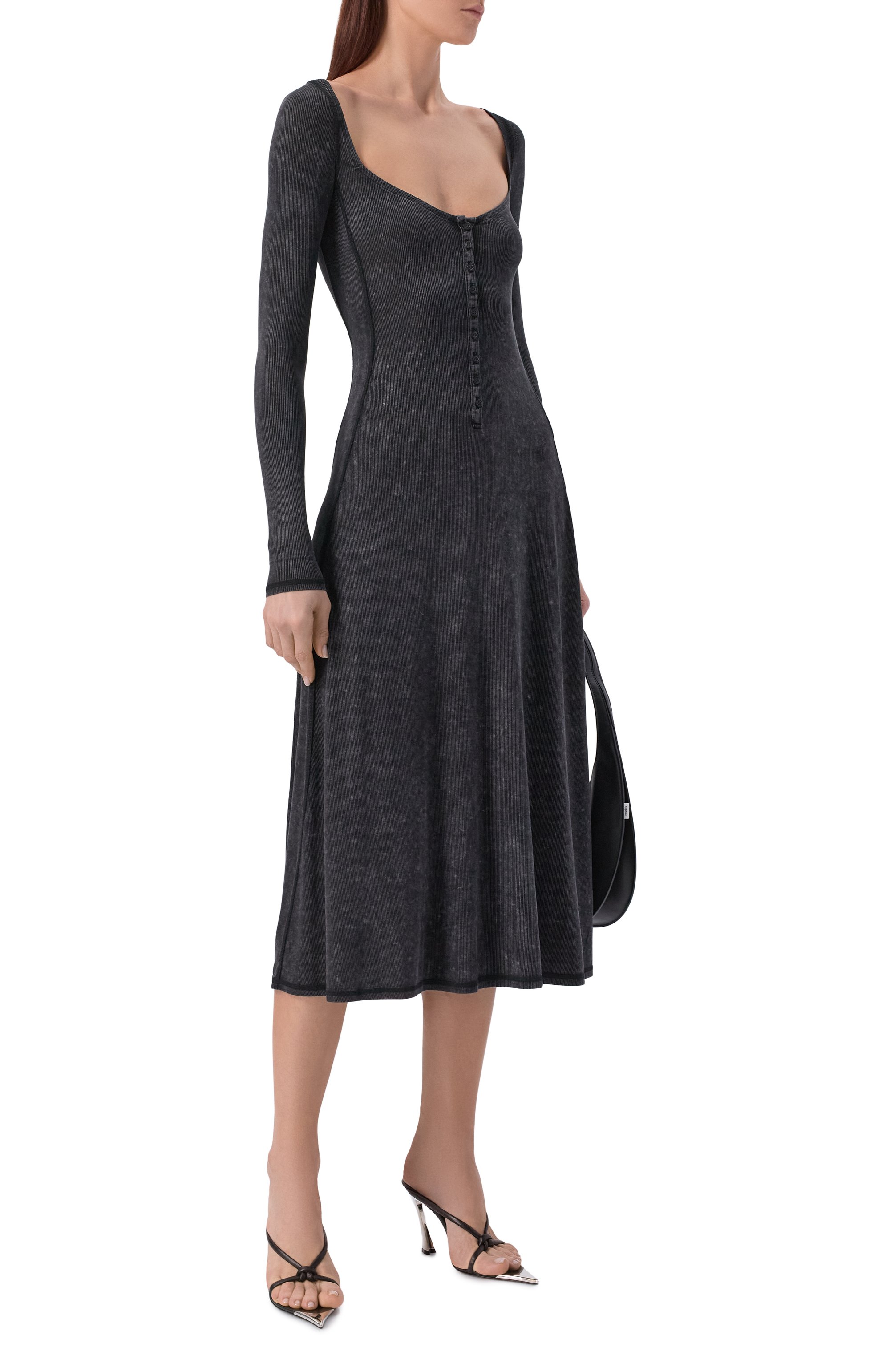 Платье из вискозы DIESEL, арт. A20963/0DCCQ, фото 2