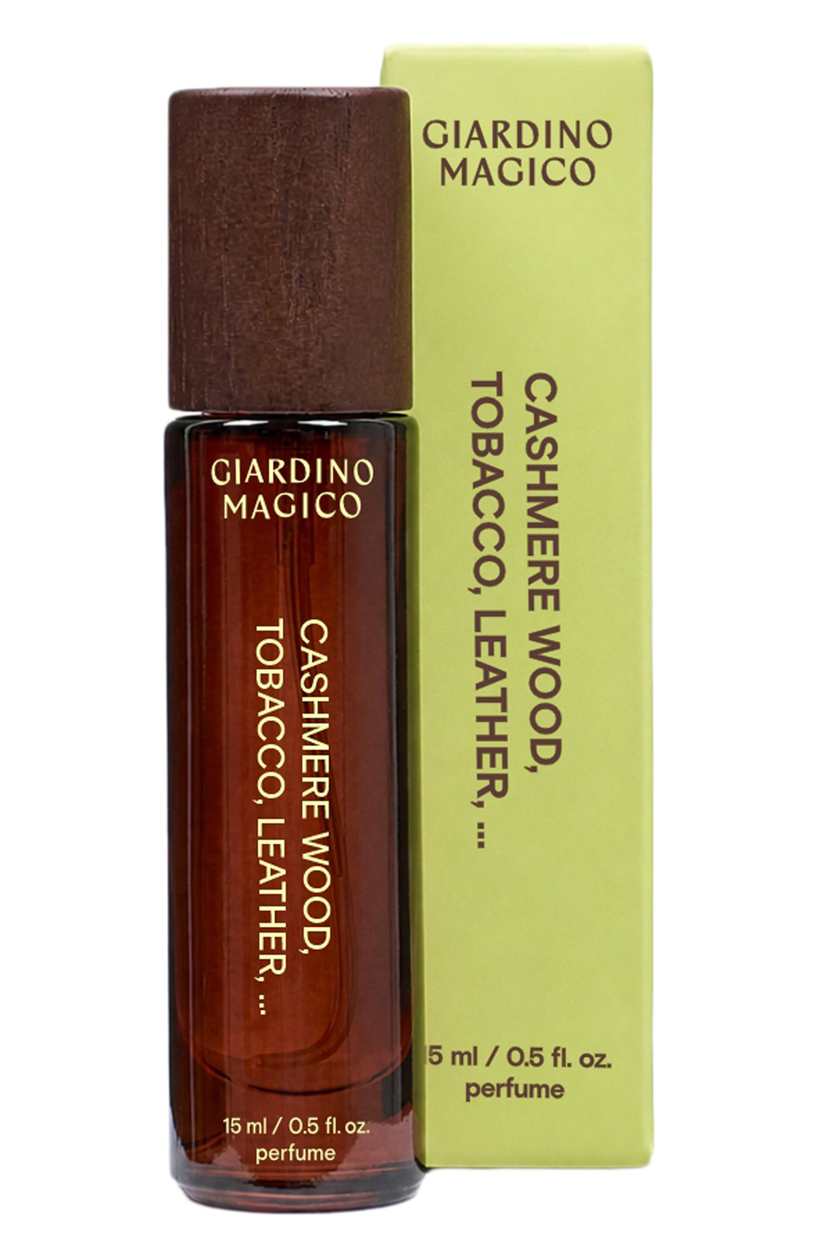 Концентрированные духи cashmere wood tobacco leather (15ml) GIARDINO MAGICO, арт. 4660222283573, фото 5