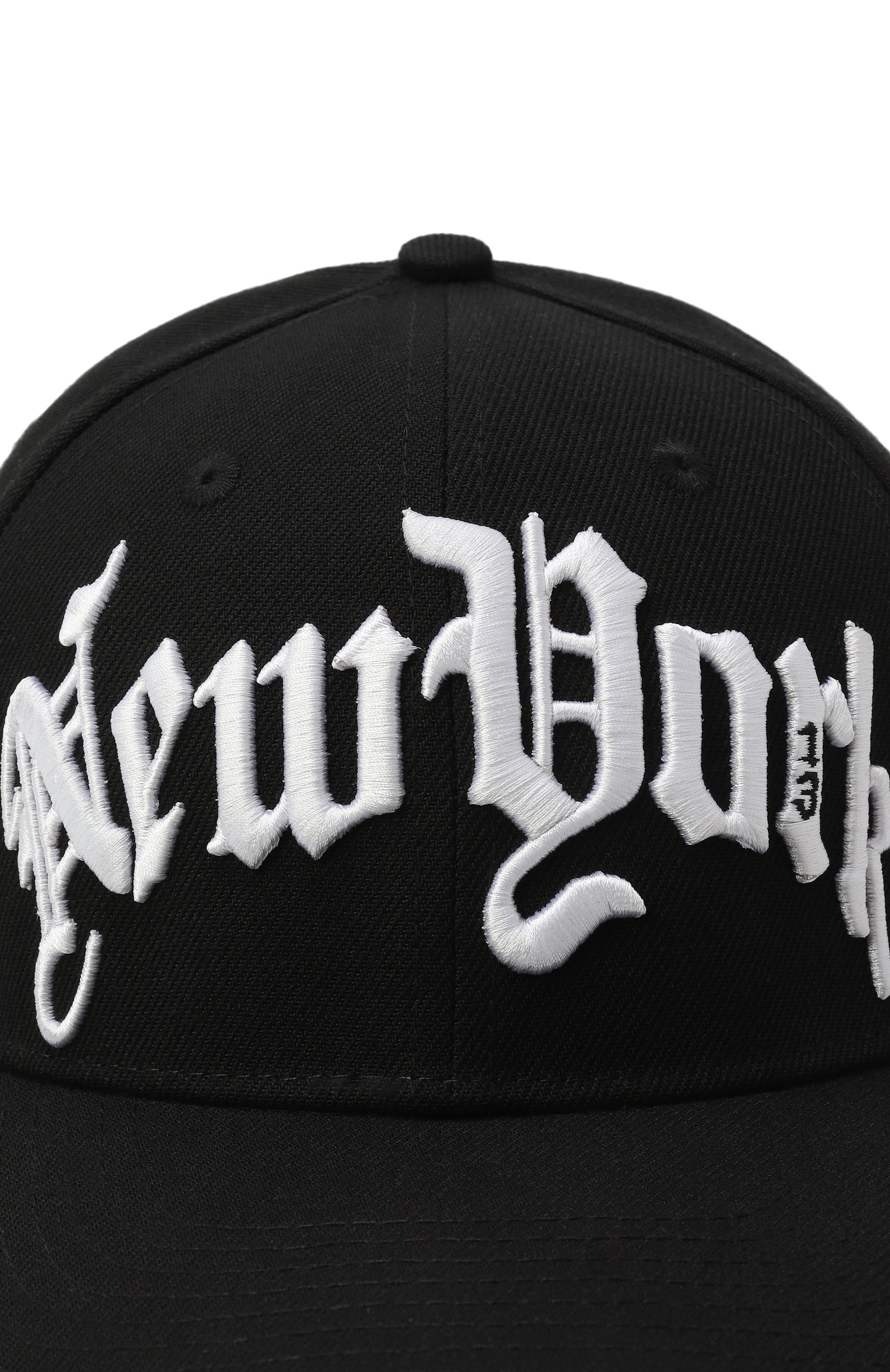 Хлопковая бейсболка R13 черного цвета по цене 16450 руб., арт. R13WA022-A079A, фото 3 Хлопковая бейсболка R13, арт. R13WA022-A079A, фото 3